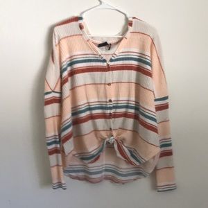 Urban outfitters Out From Under Sweater front knot